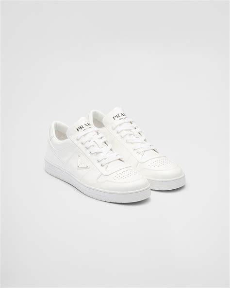 prada 4e2193|White Downtown Patent Leather Sneakers .